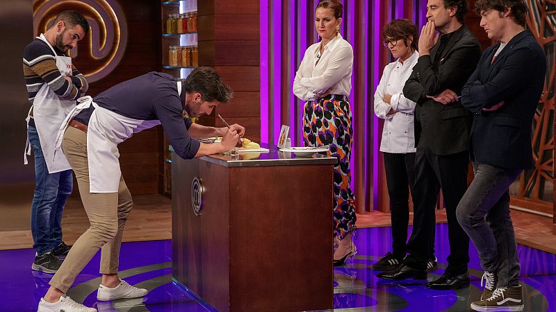 El escándalo de Luismi al superar el "León come gamba" en MasterChef 10