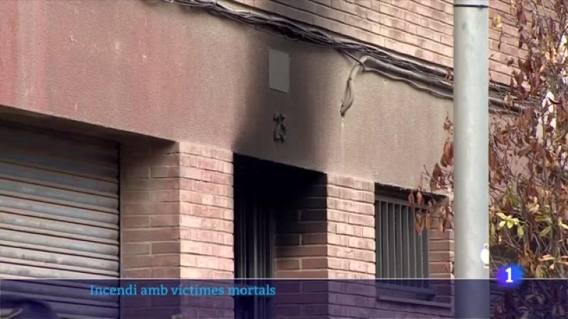 Tres persones mortes i un ferit greu en un incendi en un edifici a Santa Coloma de Gramenet