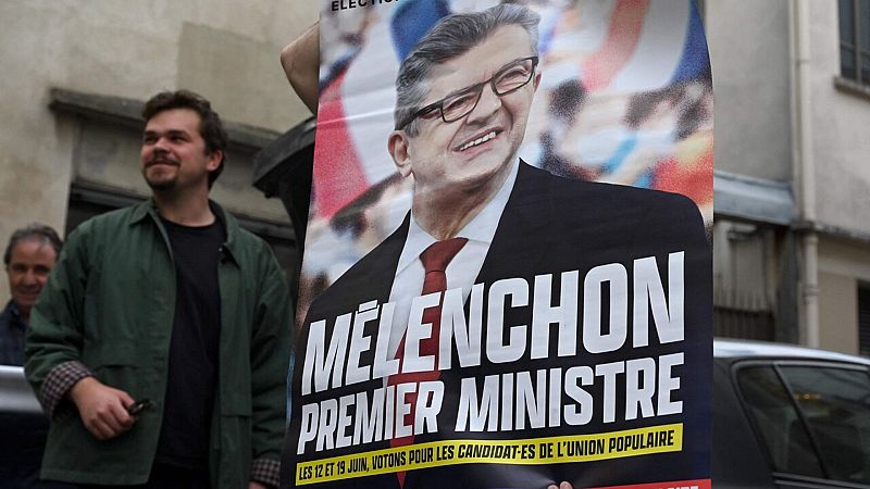Mlenchon y el Partido Socialista llegan a un acuerdo para concurrir juntos en las elecciones legislativas