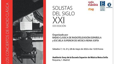 Comienza el XXX ciclo 'Solistas del siglo XXI' en 'Los Concierto de Radio Cl�sica'