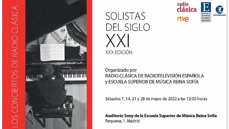 Comienza el XXX ciclo 'Solistas del siglo XXI' en 'Los Concierto de Radio Clásica'