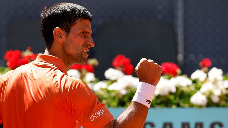 Novak Djokovic, rival de Alcaraz en semifinales del Mutua Madrid Open