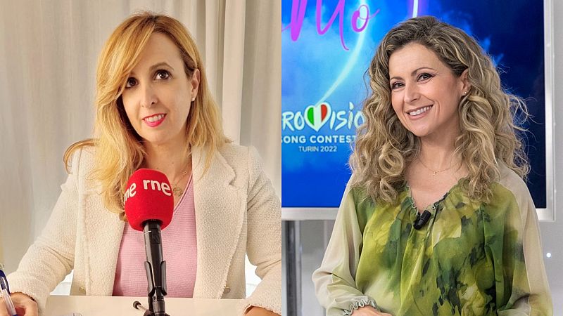 Las profesionales de RTVE Eva Mora y Pepi Martín Bru, Antenas de Plata 2022