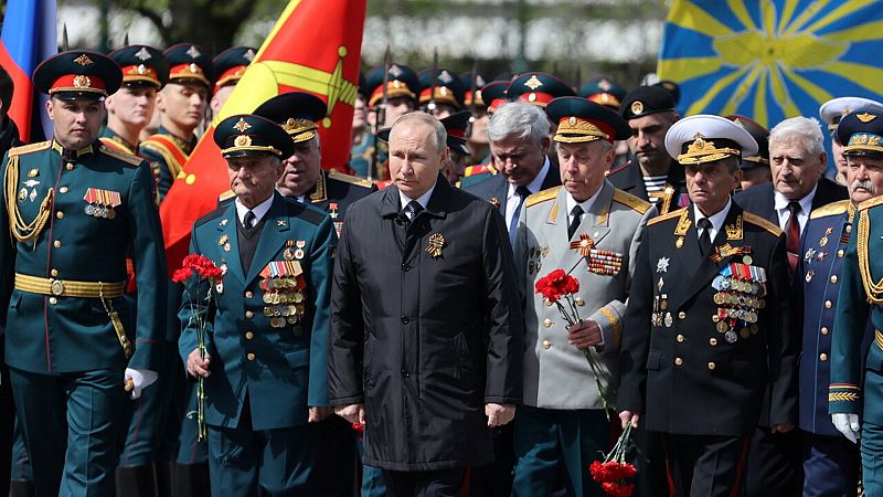 Putin culpa a la OTAN de una guerra "inevitable" y anima a sus soldados en el Donbás: "Lucháis por la madre patria"