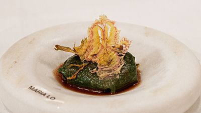 Receta de raviolis "Mar y monta�a" de Mar�a Lo