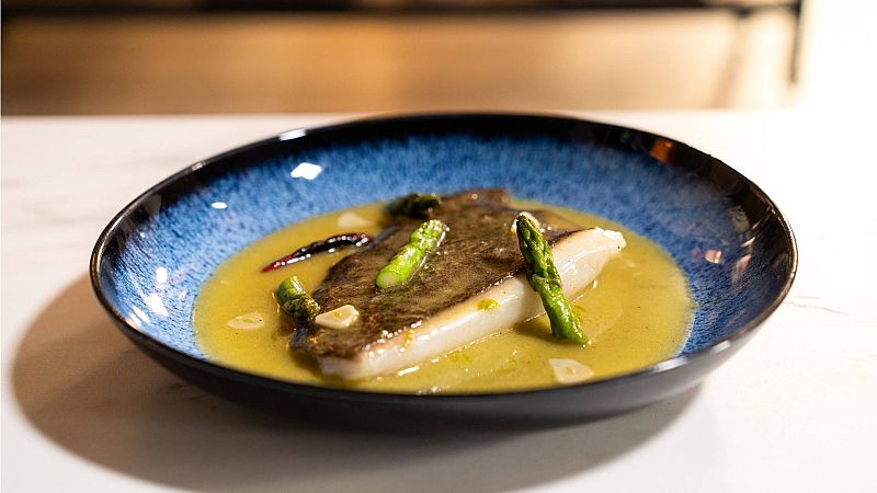 Receta de rodaballo al pil-pil al estilo hermanos Torres