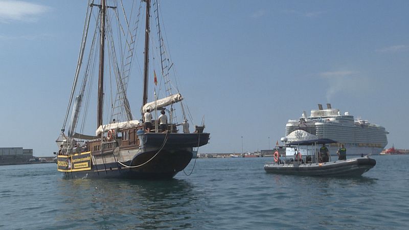 L'arribada del 'Wonder of the Seas' manté viva la polèmica sobre la presència de megacreuers al port de Palma