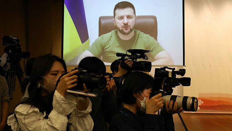 La guerra empuja a periodistas ucranianos y rusos a la trinchera: "Es muy cómodo usarla para acabar con la oposición"