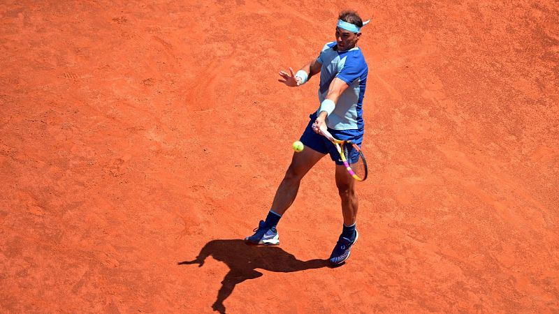 Nadal debuta con una cómoda victoria ante Isner en Roma