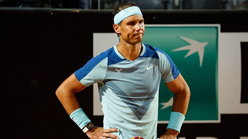 Traspiés de Rafa Nadal en Roma con una remontada de Denis Shapovalov