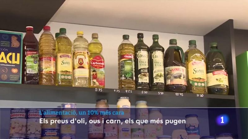 L'encariment dels aliments frena la reducció de la inflació