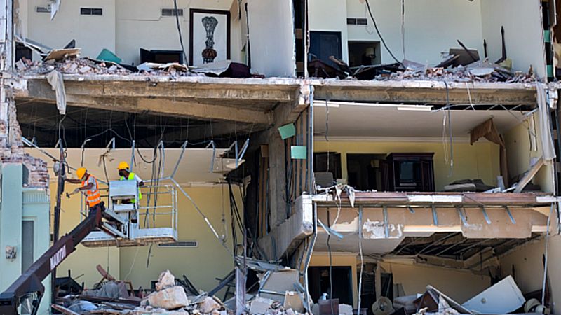 Cuba eleva a 46 los muertos por la explosión de hace una semana en el hotel Saratoga