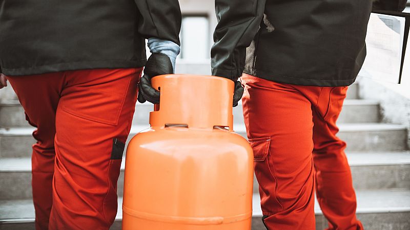 El precio máximo de la bombona de butano sube hoy un 4,94%, hasta los 19,55 euros