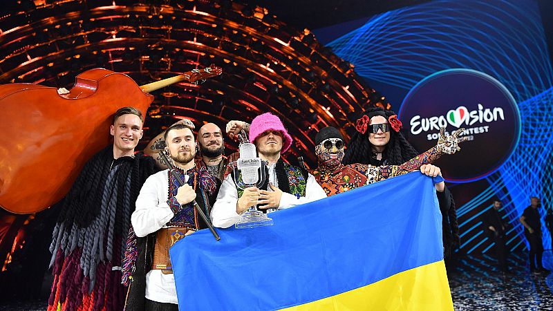 Kalush Orchestra: "Queremos organizar Eurovisión en una Ucrania unida, reconstruida, próspera y pacífica"