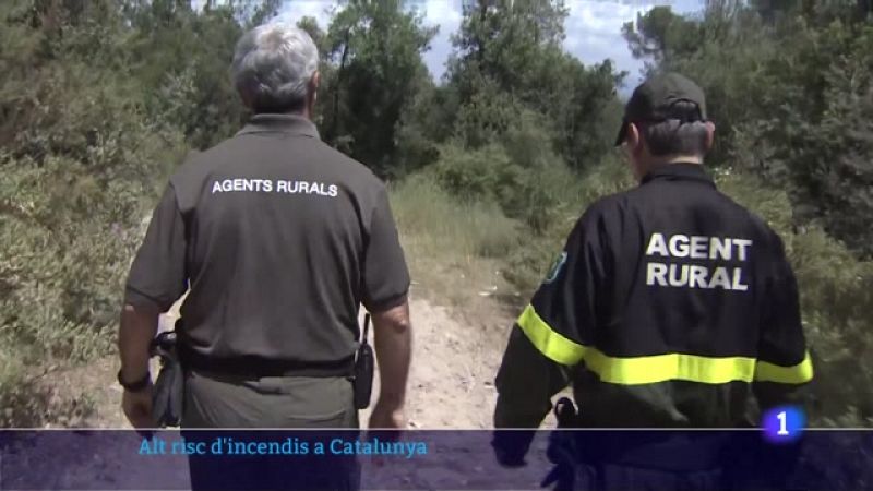 Alt risc d'incendis aquest cap de setmana