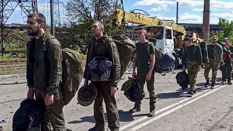 Rusia anuncia la completa rendición de los últimos 531 soldados ucranianos que permanecían en Azovstal