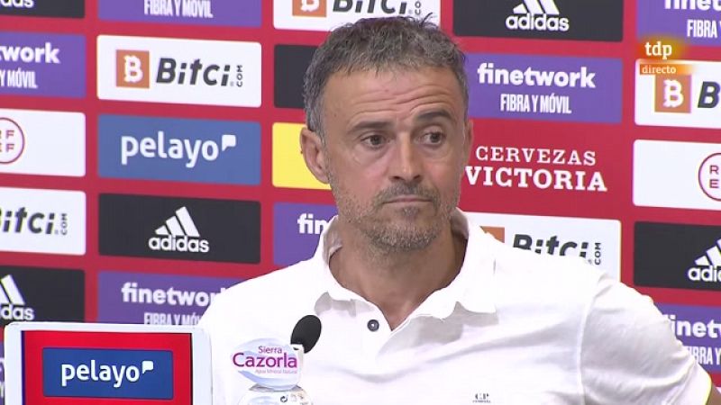 Luis Enrique: "Luis Rubiales tiene mi confianza, está sufriendo un apaleamiento"