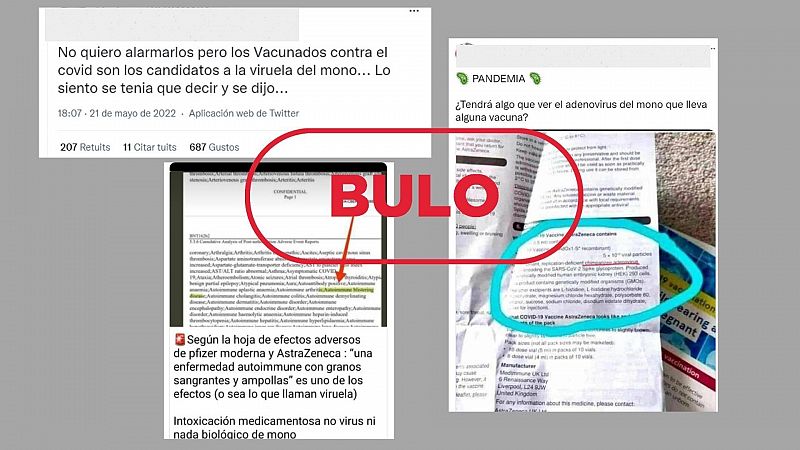 La viruela del mono no tiene relación ni es un efecto de la vacuna de la COVID-19