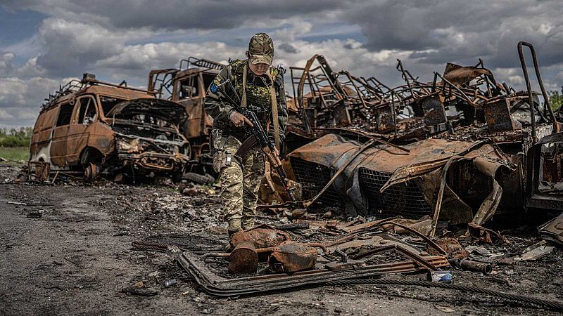 Tres meses de guerra en Ucrania: los habitantes de los pueblos liberados aún no cantan victoria