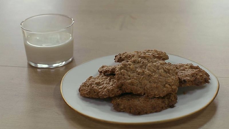Prepara esta receta fcil y en 15 minutos de galletas de avena