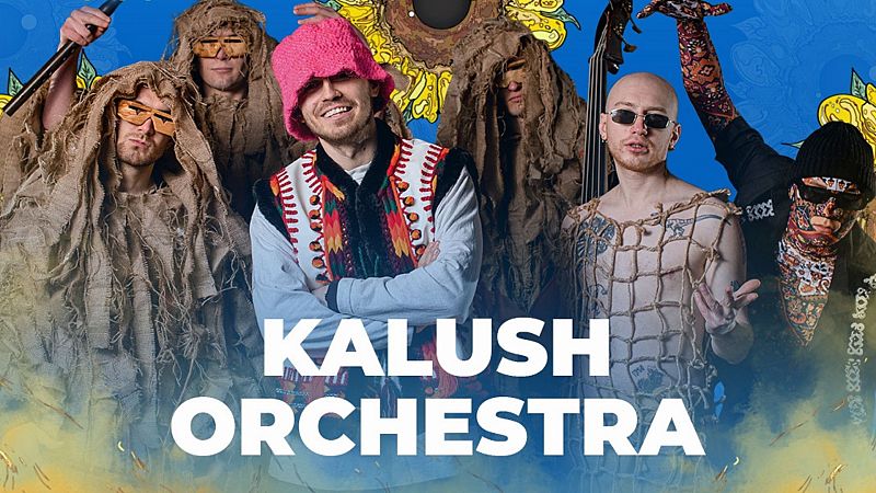 Kalush Orchestra cantan por Ucrania: el concierto solidario, ya disponible en RTVE Play