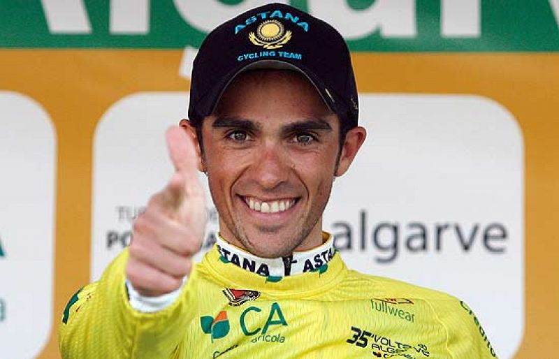 Contador gana la Vuelta al Algarve