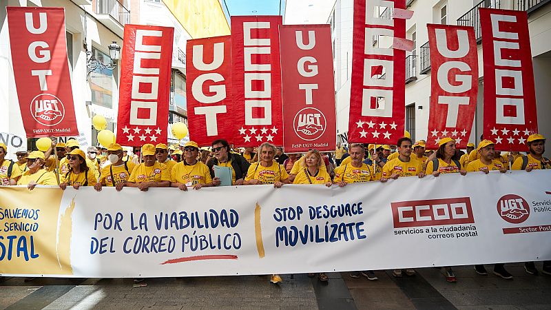 Correos inicia en Madrid una huelga de tres días con un choque frontal entre los sindicatos y la empresa