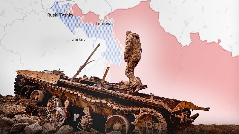 Los mapas de los 100 días de guerra en Ucrania: del fracaso en Kiev a la batalla del Donbás