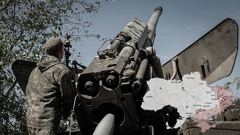Los mapas de la decimosexta semana de la guerra de Ucrania
