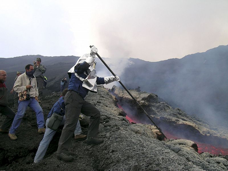 El Etna se infla y se desinfla por la presión de su magma interno