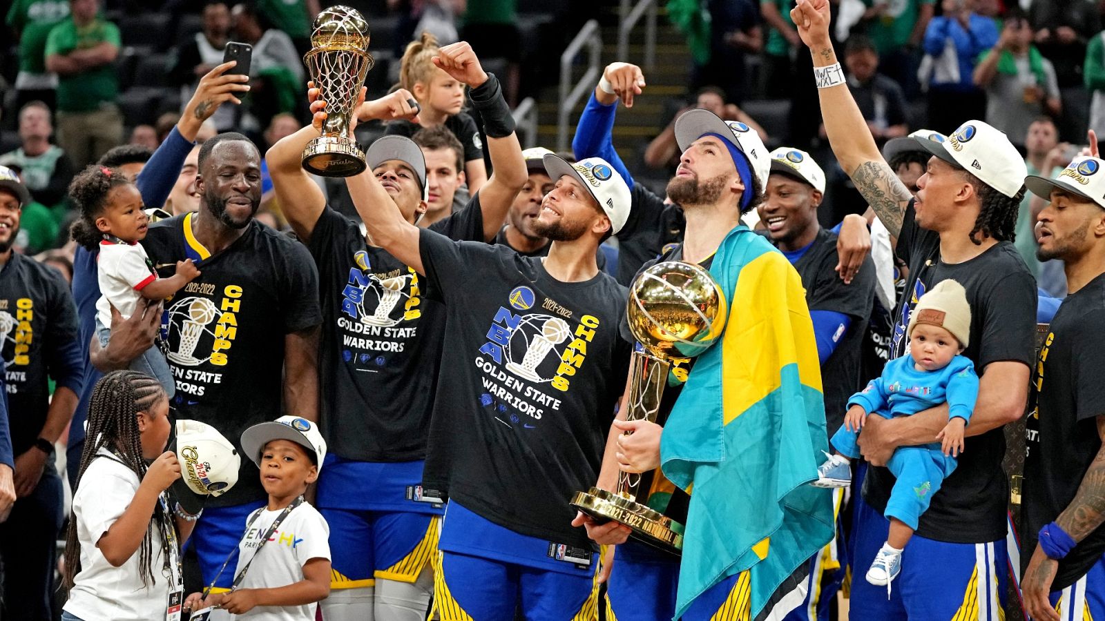 Los Golden State Warriors se proclaman campeones de la NBA | Ver