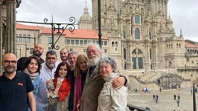 El equipo 'De Pe a Pa' se convierte en peregrino: Santiago de Compostela, la meta