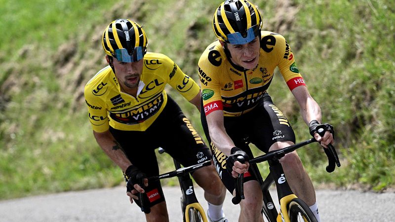 Roglic, Van Aert y Vingegaard lideran el potente Jumbo para el Tour 2022