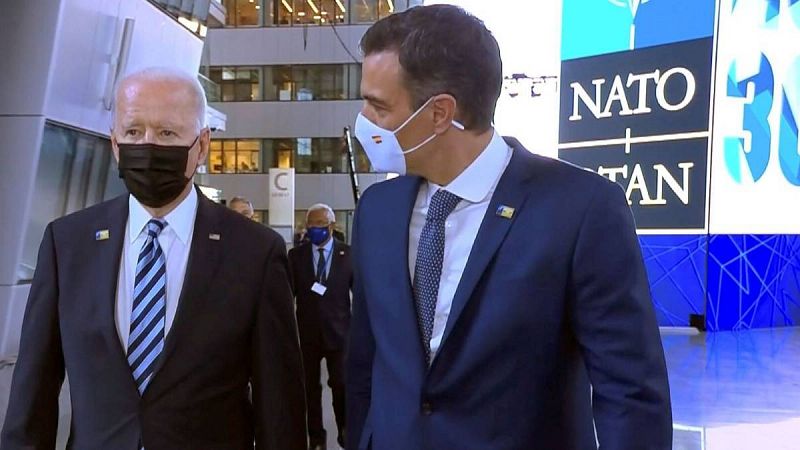 Biden agradece a Sánchez la organización de la cumbre de la OTAN en Madrid en una llamada telefónica