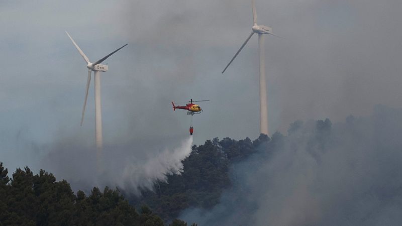 Los incendios de Navarra entran en fase de estabilización tras arrasar más de 10.000 hectáreas