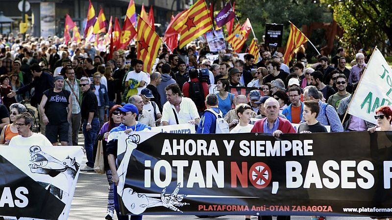 La cumbre de Madrid resucita el movimiento anti-OTAN español: "La Alianza es un obstáculo para la paz"