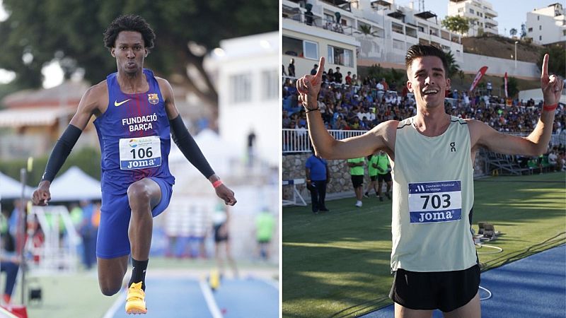 García-Romo da la sorpresa en el 1.500 y Jordan Díaz sigue mejorando su récord de triple