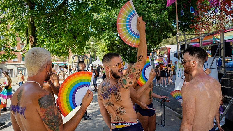 El Pride llena de nuevo Barcelona de orgullo LGTBI tras la pandemia