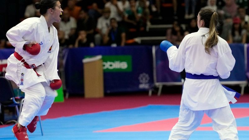Alba Pinilla y el equipo de gimnasia consiguen los dos primeros bronces en los Juegos del Mediterráneo