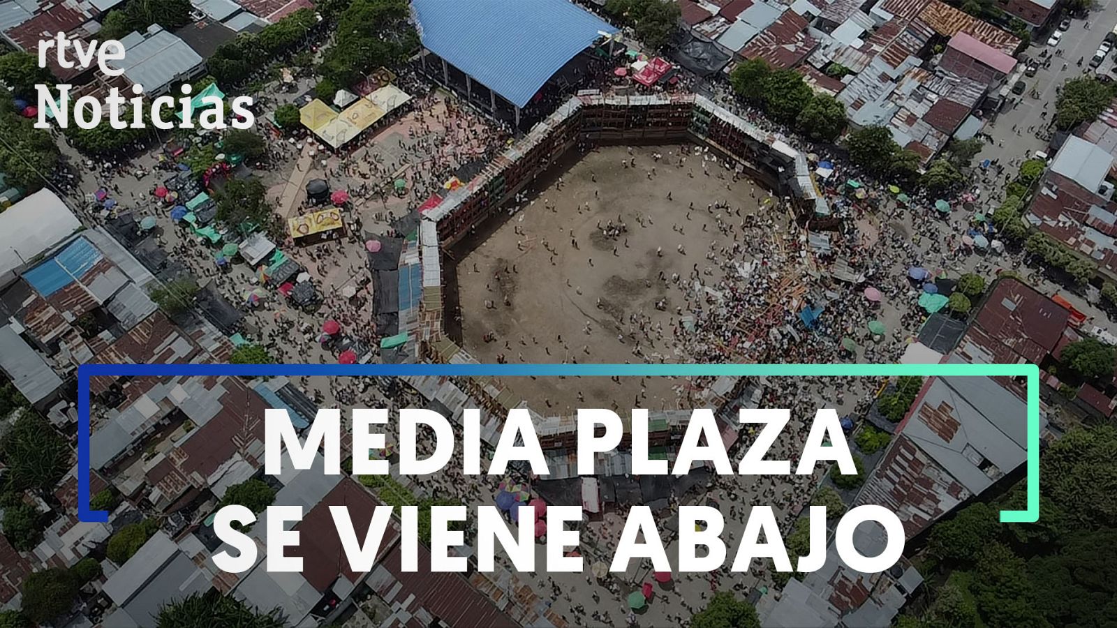 Al menos cinco muertos tras hundirse plaza de toros en Colombia - Modo Digital | Ver