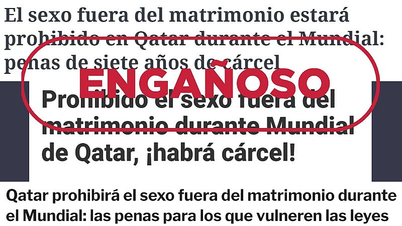 El sexo fuera del matrimonio es delito en Catar desde 2004, no por el Mundial de fútbol