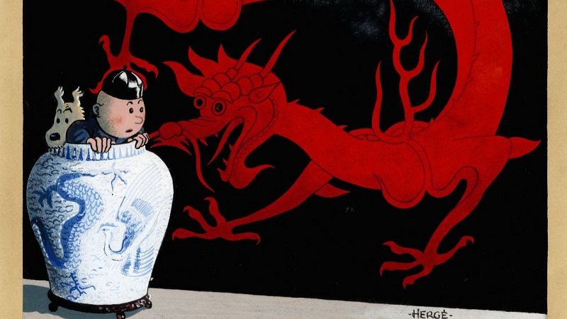 'Hergé. The Exhibition', la mayor exposición sobre el creador de Tintín llegará a España en  octubre