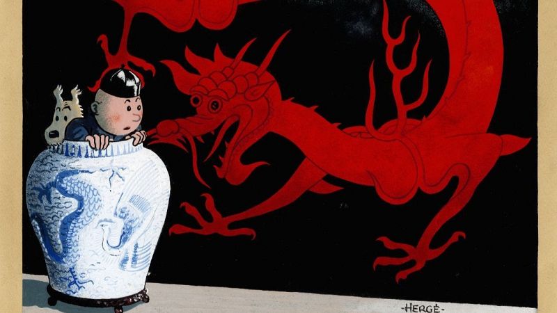 'Hergé. The Exhibition', la mayor exposición sobre el creador de Tintín llegará a España en  octubre