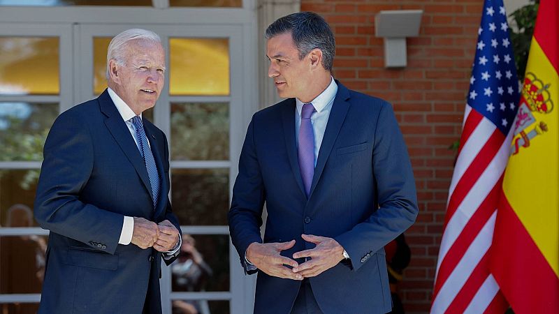 Sánchez pacta con Biden un aumento de la presencia de EE.UU. en Rota para "fortalecer el flanco sur" de la OTAN