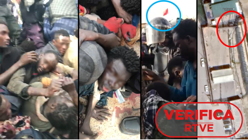 Así se contó en las redes la tragedia de Melilla