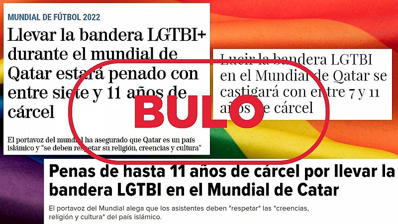 Exhibición de la bandera LGTBI en el Mundial de Catar: no se han anunciado arrestos