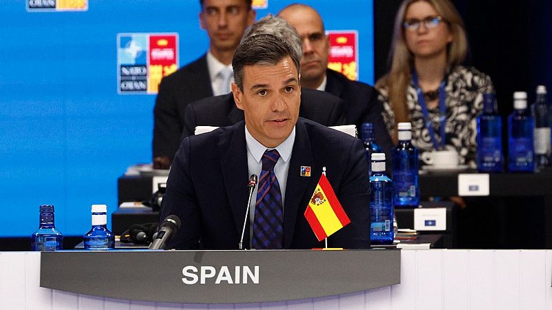 El error de protocolo con la bandera de España, la anécdota del primer día de la cumbre de la OTAN