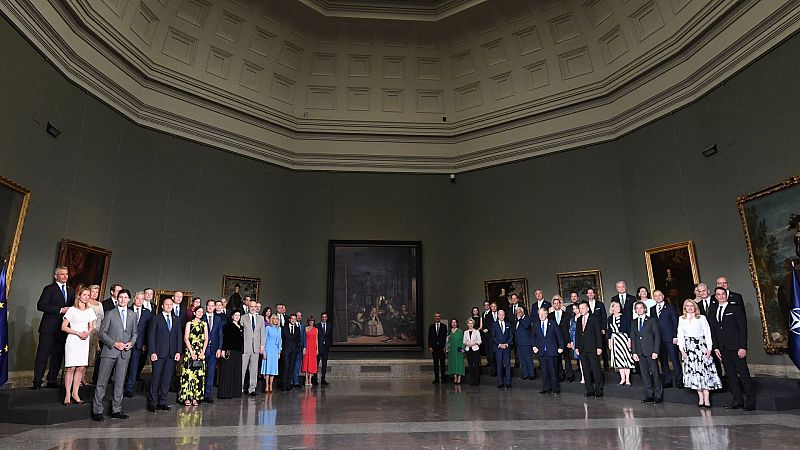 Los líderes de la OTAN y la UE se reúnen en el Museo del Prado en una cena sin precedentes