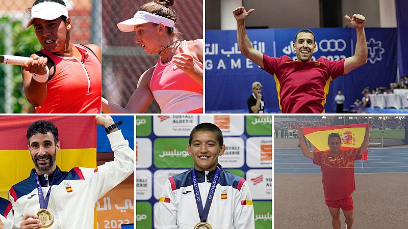 Pablo Abián, Ai Tsunoda, Laura Redondo, Álvaro Robles y las doblistas de tenis: cinco oros más en Orán