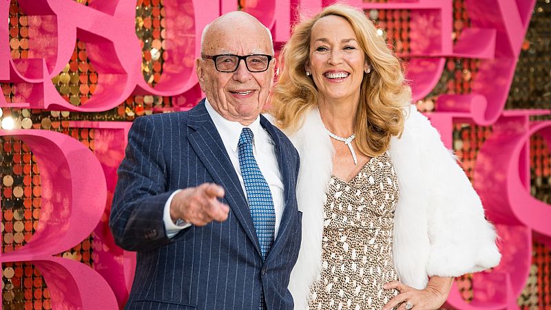 Rupert Murdoch y Jerry Hall, en crisis: ¿Se avecina un divorcio mediático y millonario?